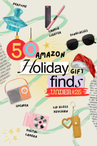 Read more about the article 🎄 50 Amazon Holiday Gift Finds Under $25 (Cute, Cozy & Budget Friendly!)